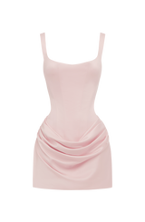 Fioreclo Imogena Mini Dress in Blush
