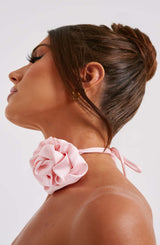 Fioreclo Indira Floral Neck Tie in Blush
