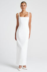 Fioreclo Inessa Midaxi Dress in Ivory