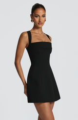 Fioreclo Ionna Mini Dress in Black