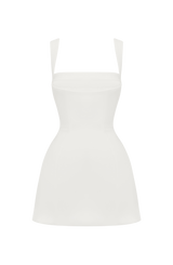 Fioreclo Ionna Mini Dress in Ivory