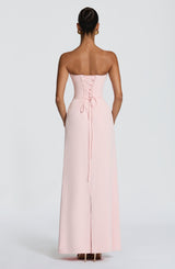 Fioreclo Irmena Maxi Dress in Blush