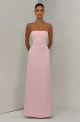 Fioreclo Irmena Maxi Dress in Blush