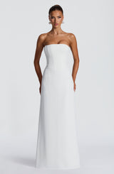 Fioreclo Irmena Maxi Dress in Ivory