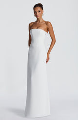 Fioreclo Irmena Maxi Dress in Ivory