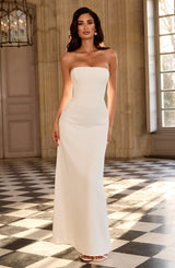 Fioreclo Irmena Maxi Dress in Ivory