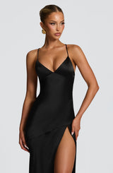 Fioreclo Isabeau Maxi Dress in Black