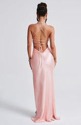 Fioreclo Isabeau Maxi Dress in Blush