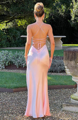 Fioreclo Isabeau Maxi Dress in Blush