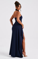 Fioreclo Isaura Maxi Dress in Navy