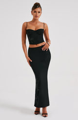 Fioreclo Izia Maxi Skirt in Black
