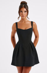 Fioreclo Janelia Mini Dress in Black