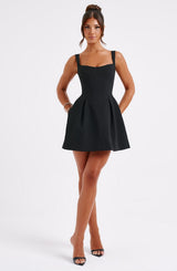 Fioreclo Janelia Mini Dress in Black