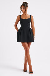 Fioreclo Janelia Mini Dress in Black
