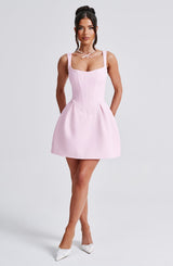 Fioreclo Janelia Mini Dress in Blush