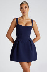 Fioreclo Janelia Mini Dress in Navy