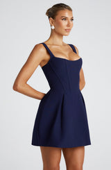 Fioreclo Janelia Mini Dress in Navy