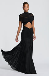Fioreclo Jayla Maxi Dress in Black