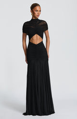 Fioreclo Jayla Maxi Dress in Black