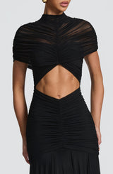 Fioreclo Jayla Maxi Dress in Black
