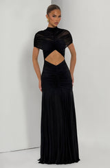 Fioreclo Jayla Maxi Dress in Black