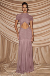 Fioreclo Jayla Maxi Dress in Dusty Rose