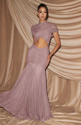 Fioreclo Jayla Maxi Dress in Dusty Rose