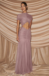 Fioreclo Jayla Maxi Dress in Dusty Rose