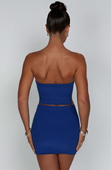 Fioreclo Jazlyn Mini Skirt in Blue