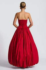 Fioreclo Jilena Maxi Dress in Red