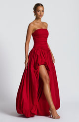 Fioreclo Jilena Maxi Dress in Red