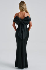 Fioreclo Joannah Maxi Dress in Black
