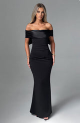 Fioreclo Joannah Maxi Dress in Black