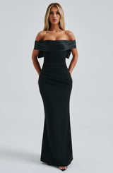 Fioreclo Joannah Maxi Dress in Black