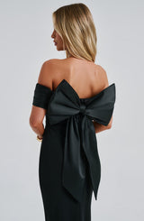 Fioreclo Joannah Maxi Dress in Black