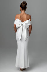Fioreclo Joannah Maxi Dress in Ivory