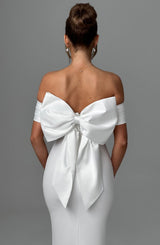 Fioreclo Joannah Maxi Dress in Ivory