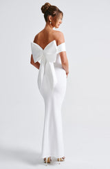 Fioreclo Joannah Maxi Dress in Ivory