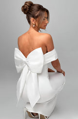 Fioreclo Joannah Maxi Dress in Ivory