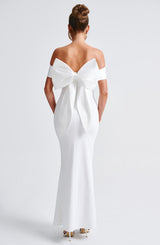 Fioreclo Joannah Maxi Dress in Ivory