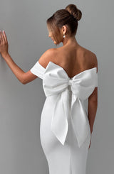 Fioreclo Joannah Maxi Dress in Ivory