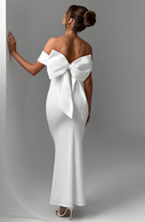 Fioreclo Joannah Maxi Dress in Ivory