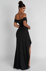 Fioreclo Jocelyn Maxi Dress in Black