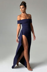 Fioreclo Jocelyn Maxi Dress in Navy
