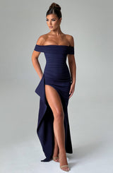 Fioreclo Jocelyn Maxi Dress in Navy