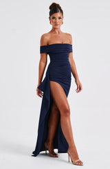 Fioreclo Jocelyn Maxi Dress in Navy