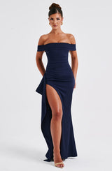 Fioreclo Jocelyn Maxi Dress in Navy