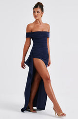 Fioreclo Jocelyn Maxi Dress in Navy
