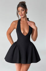 Fioreclo Joelle Playsuit in Black
