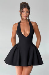 Fioreclo Joelle Playsuit in Black